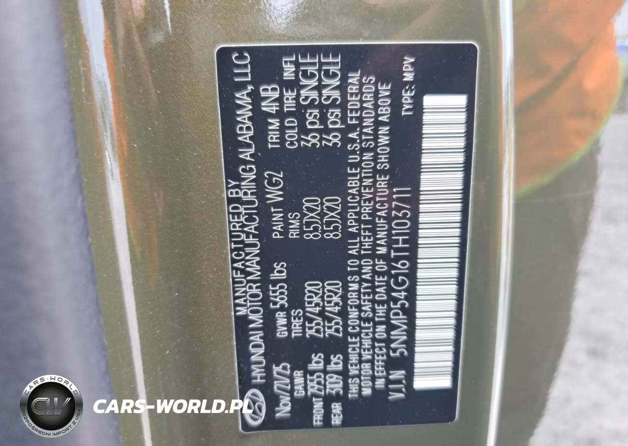 2026 Hyundai Santa Fe Calligraphy VIN:5NMP54G16TH103711 - 13