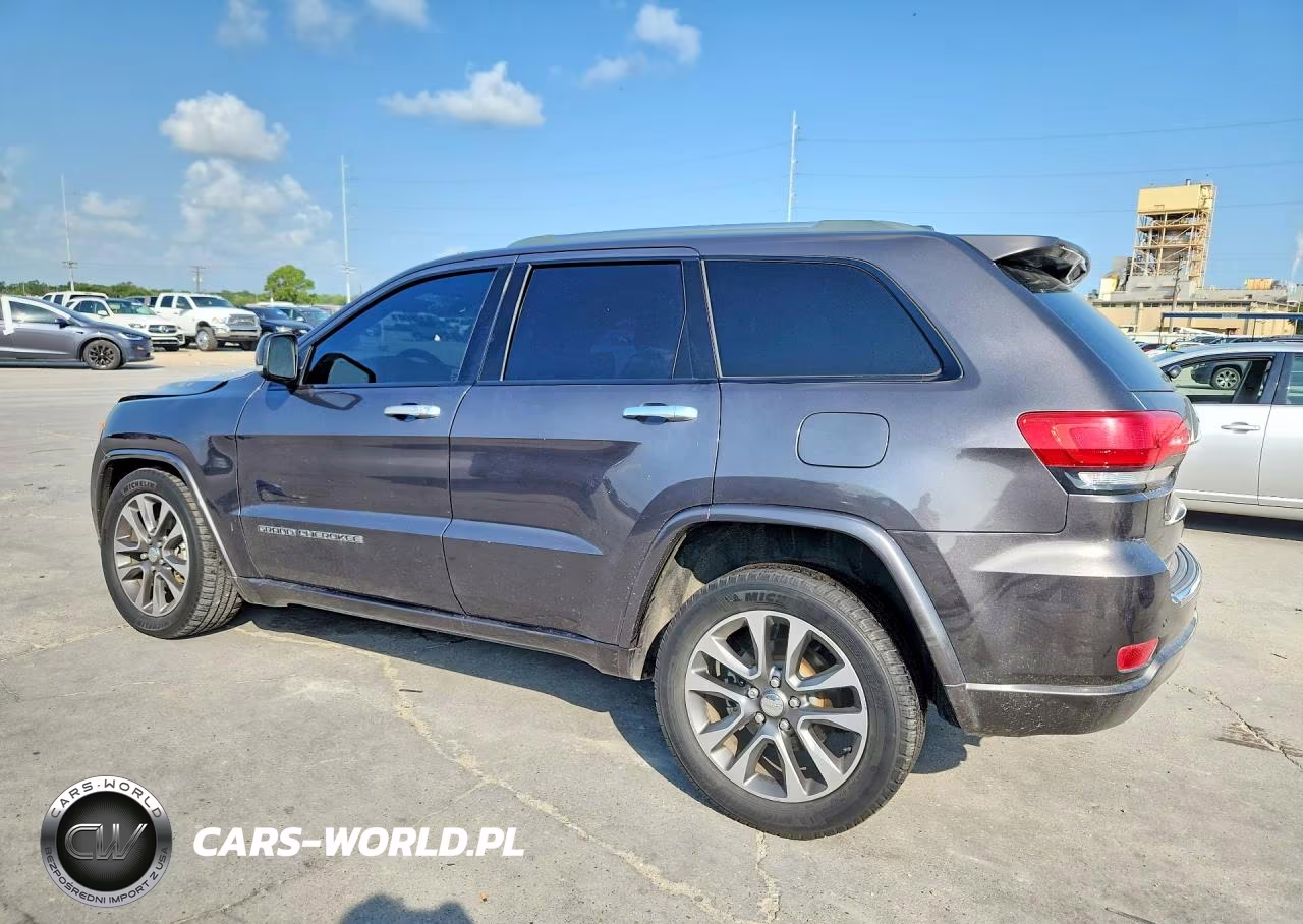 2018 Jeep Grand Cherokee Overland VIN:1C4RJECG1JC212495 - 2
