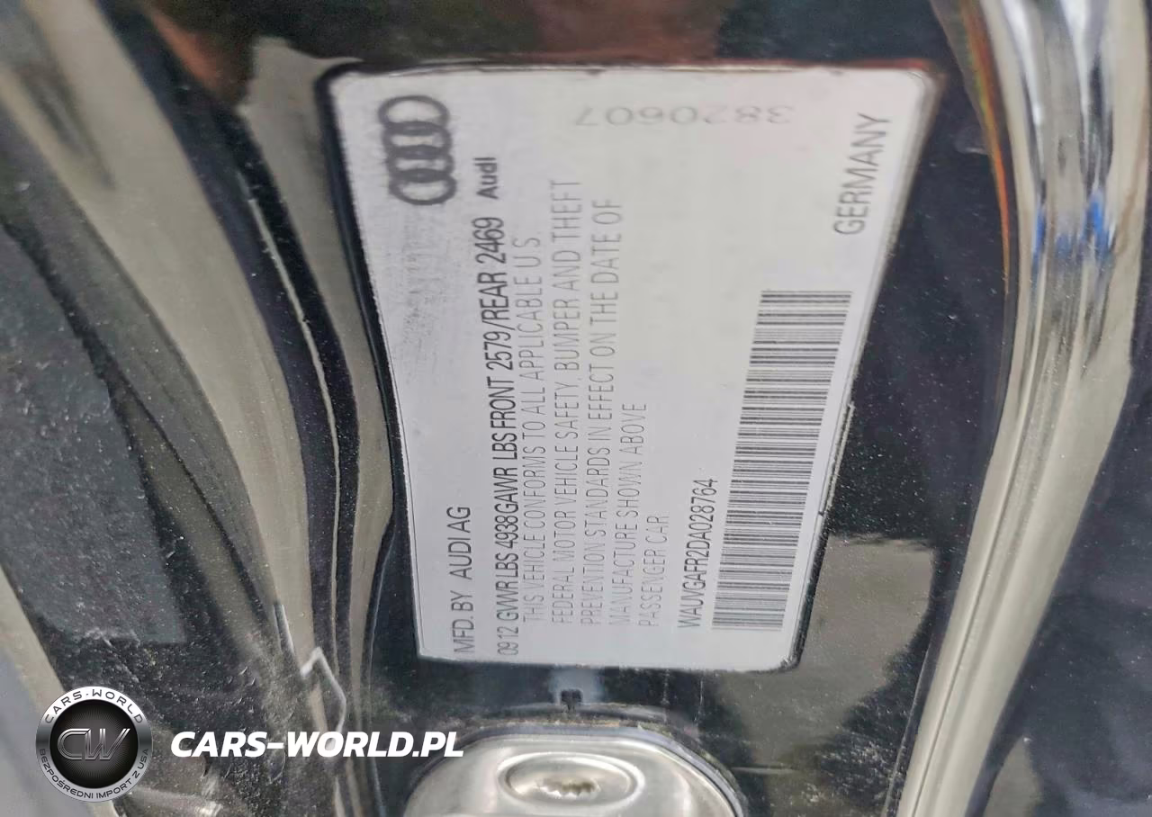 2013 Audi S5 Prestige VIN:WAUVGAFR2DA028764 - 13