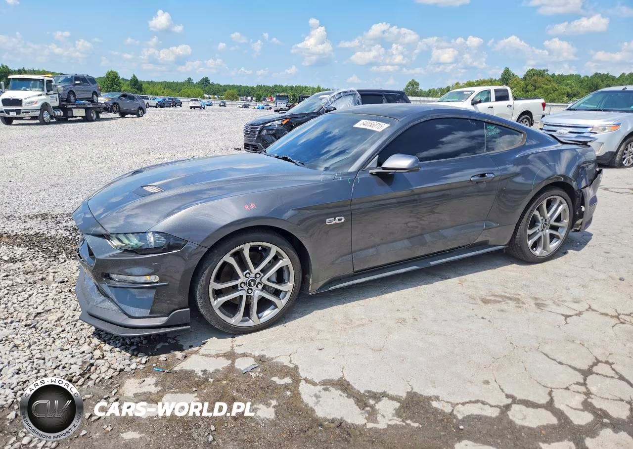 2018 Ford Mustang Gt VIN:1FA6P8CF9J5126601 - 1