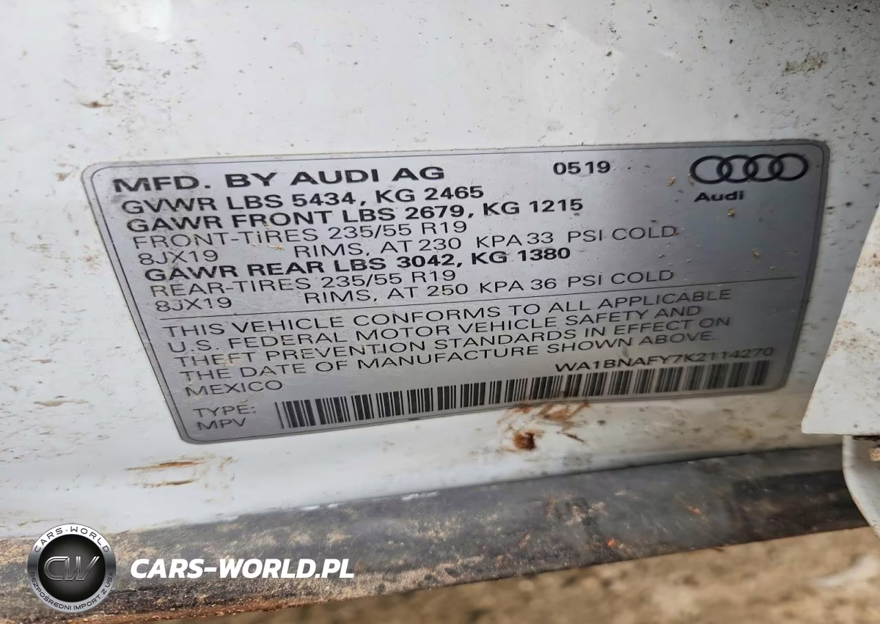 2019 Audi Q5 Premium Plus VIN:WA1BNAFY7K2114270 - 14