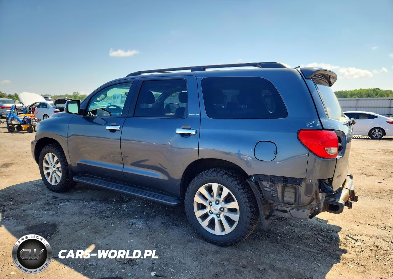 2010 Toyota Sequoia Limited VIN:5TDJY5G15AS034037 - 2