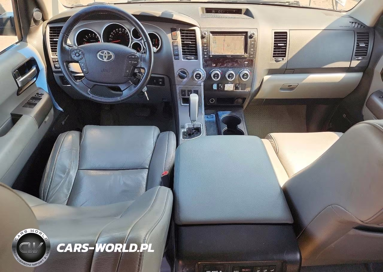 2010 Toyota Sequoia Limited VIN:5TDJY5G15AS034037 - 8