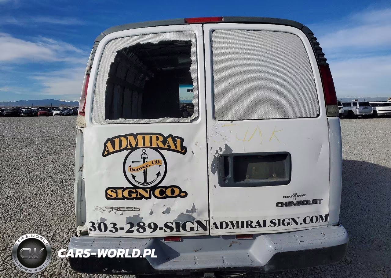 2001 Chevrolet Express 2500 Delivery Van VIN:1GCGG25R411123261 - 6