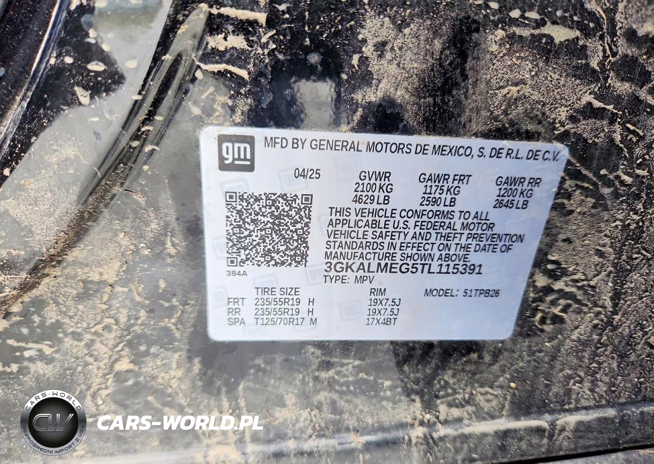 2026 GMC Terrain Elevation VIN:3GKALMEG5TL115391 - 13
