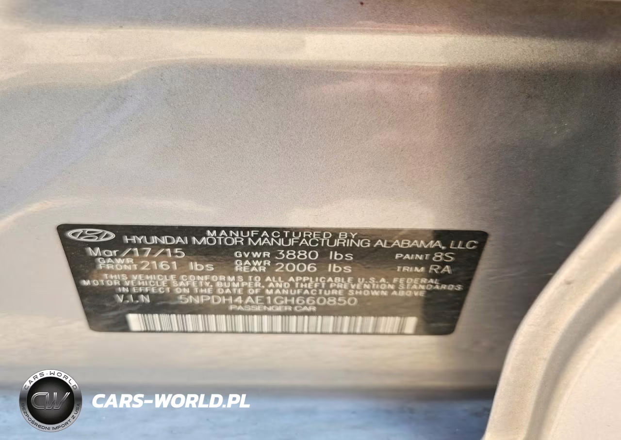 2016 Hyundai Elantra Se VIN:5NPDH4AE1GH660850 - 14