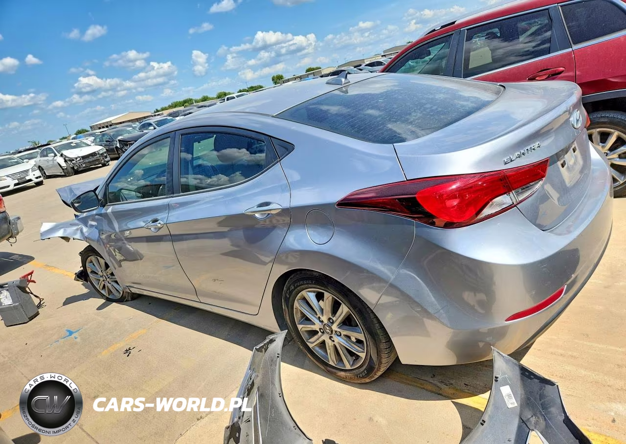 2016 Hyundai Elantra Se VIN:5NPDH4AE1GH660850 - 2