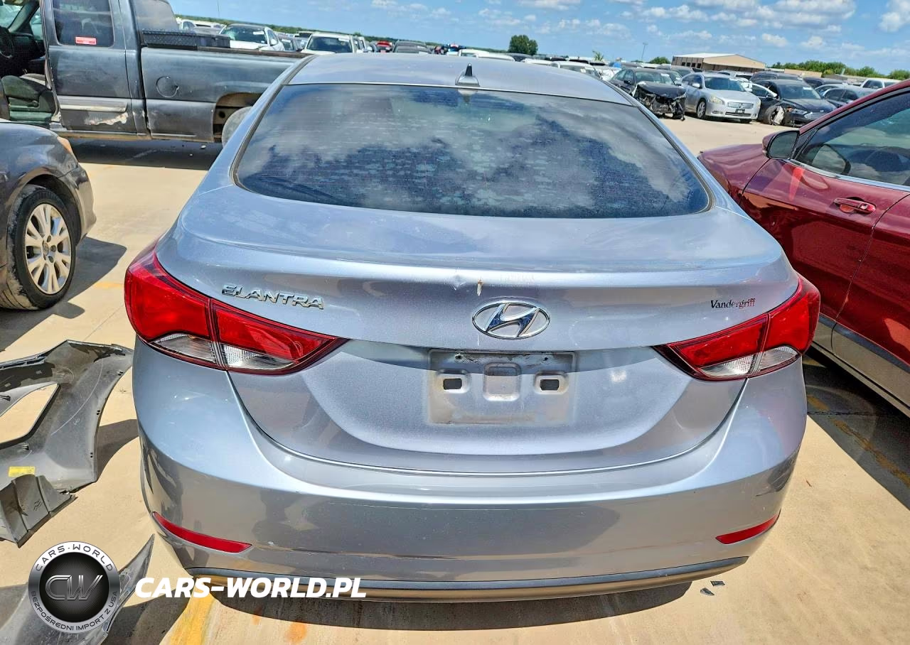 2016 Hyundai Elantra Se VIN:5NPDH4AE1GH660850 - 6