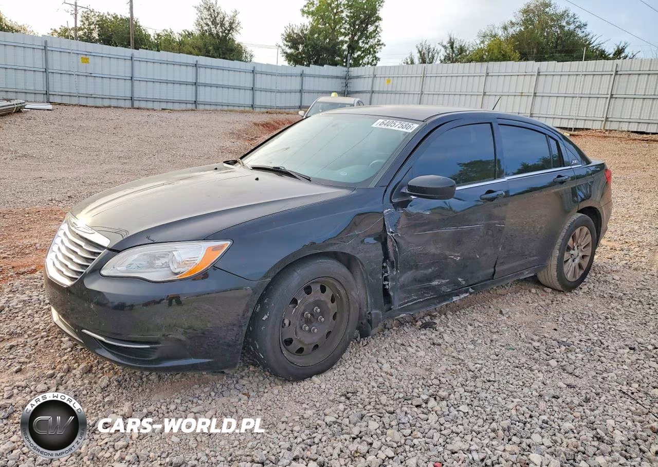 2014 Chrysler 200 Lx VIN:1C3CCBAG7EN103698 - 1