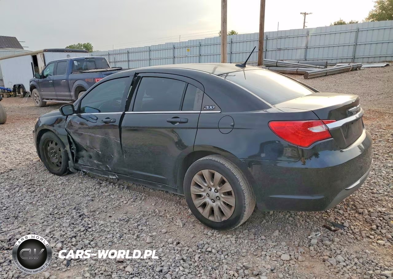 2014 Chrysler 200 Lx VIN:1C3CCBAG7EN103698 - 2