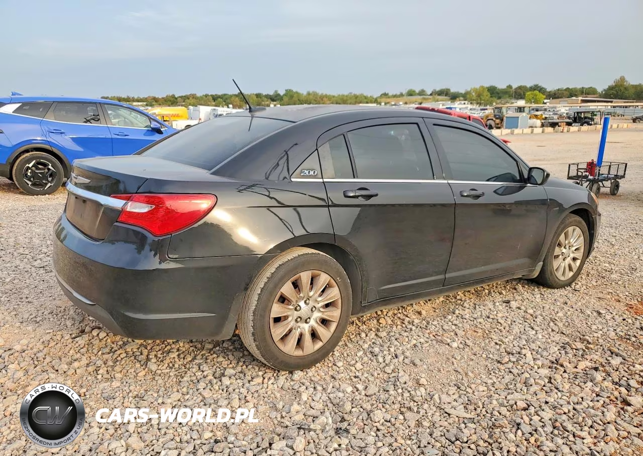 2014 Chrysler 200 Lx VIN:1C3CCBAG7EN103698 - 3