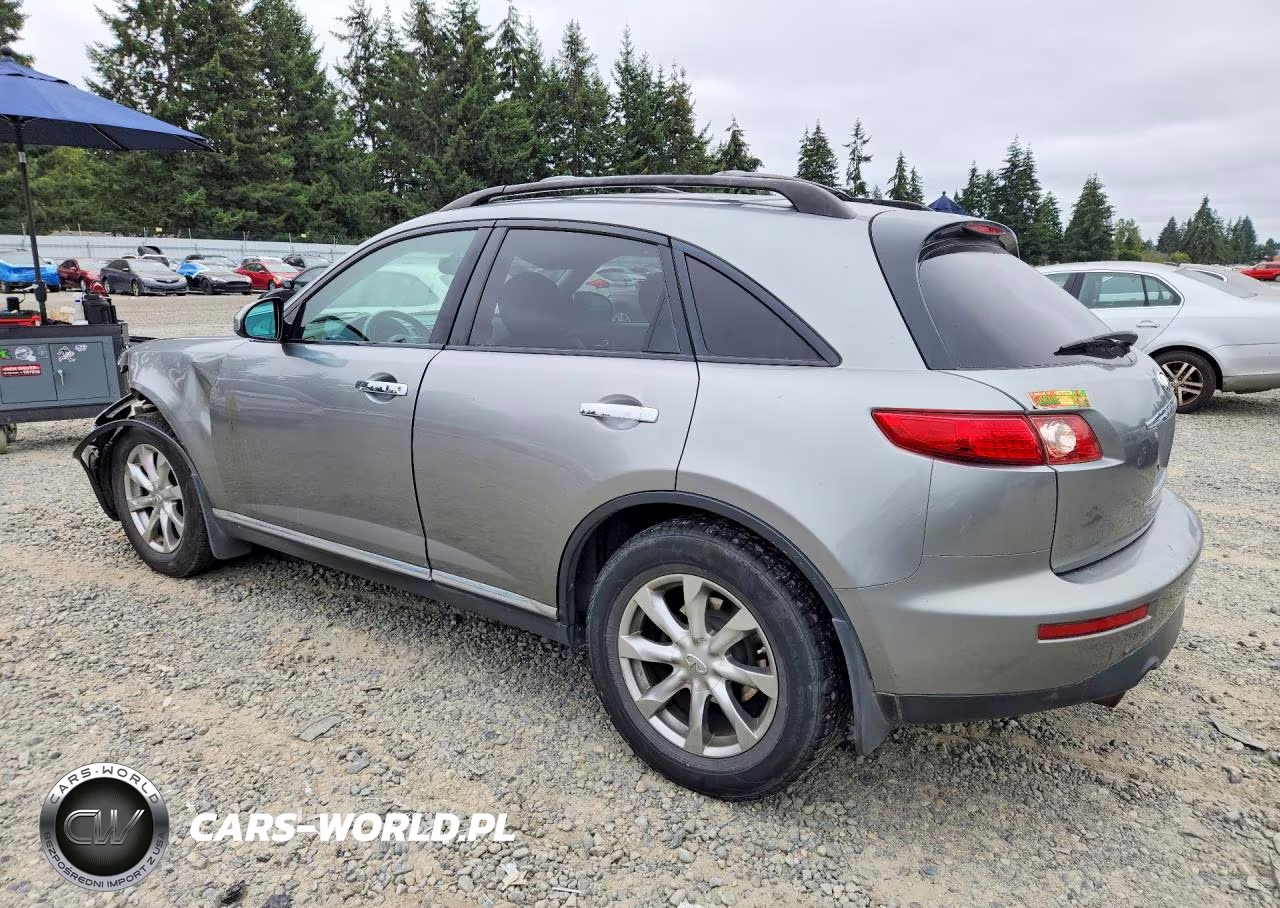 2008 Infiniti Fx35 Base VIN:JNRAS08W38X202048 - 2