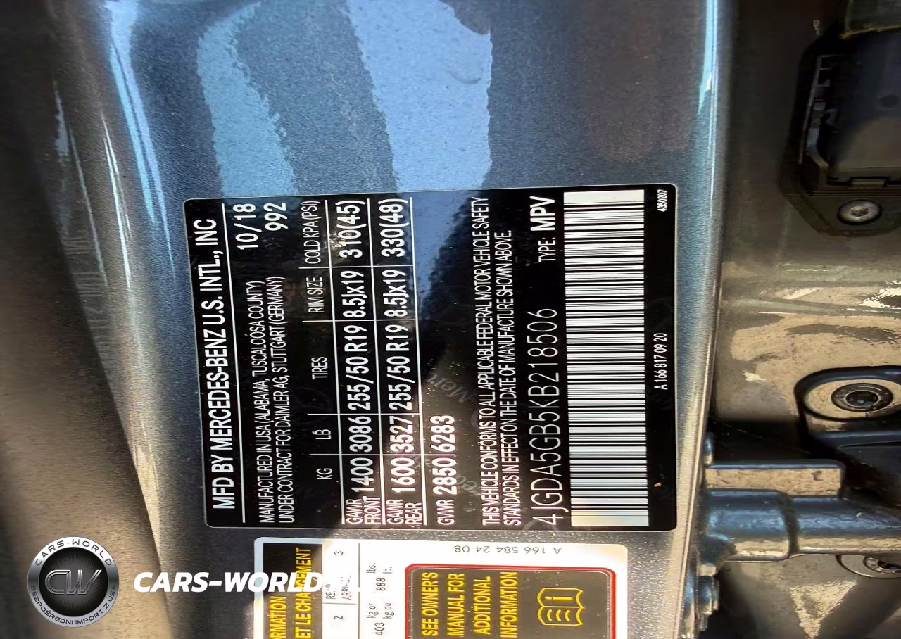 2019 Mercedes-Benz Gle 400 4Matic VIN:4JGDA5GB5KB218506 - 12