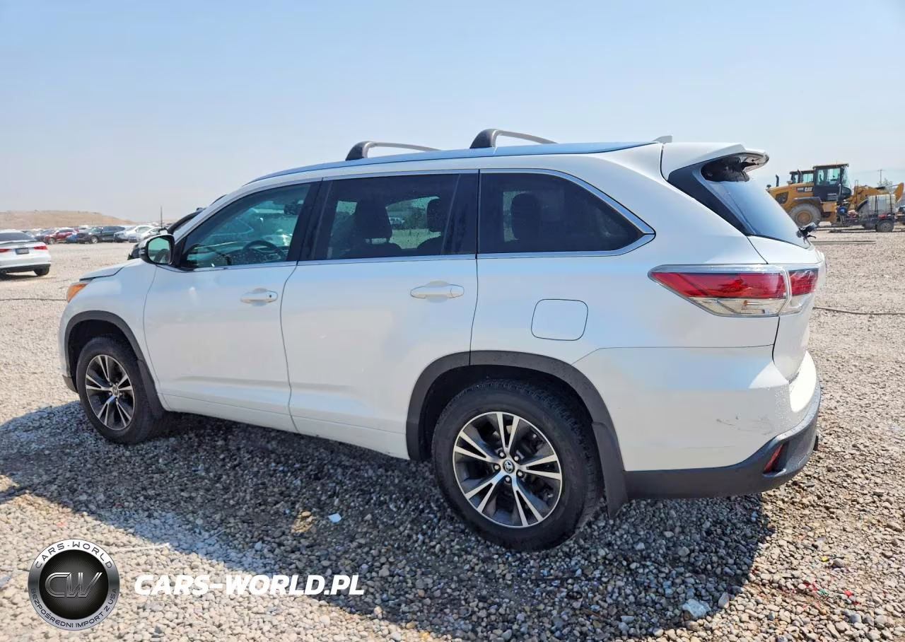 2016 Toyota Highlander Xle VIN:5TDJKRFH1GS348218 - 2