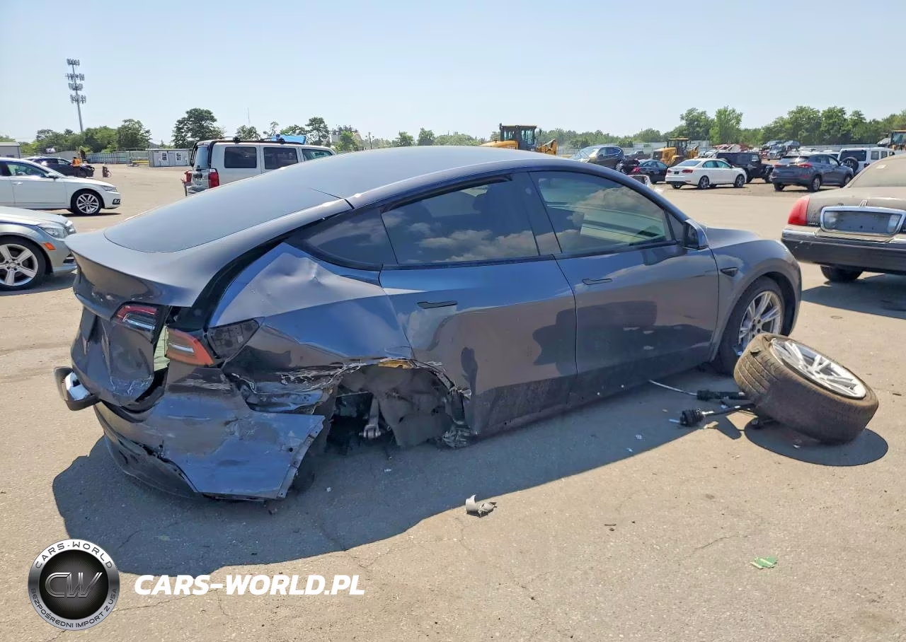 2021 Tesla Model Y VIN:5YJYGDEEXMF203821 - 3