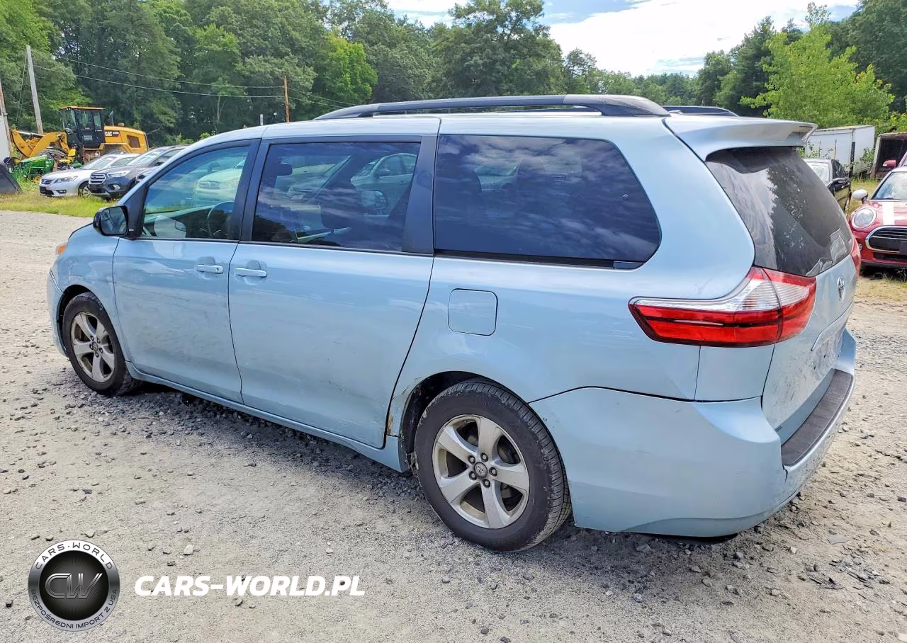 2015 Toyota Sienna Le VIN:5TDKK3DC3FS536889 - 2