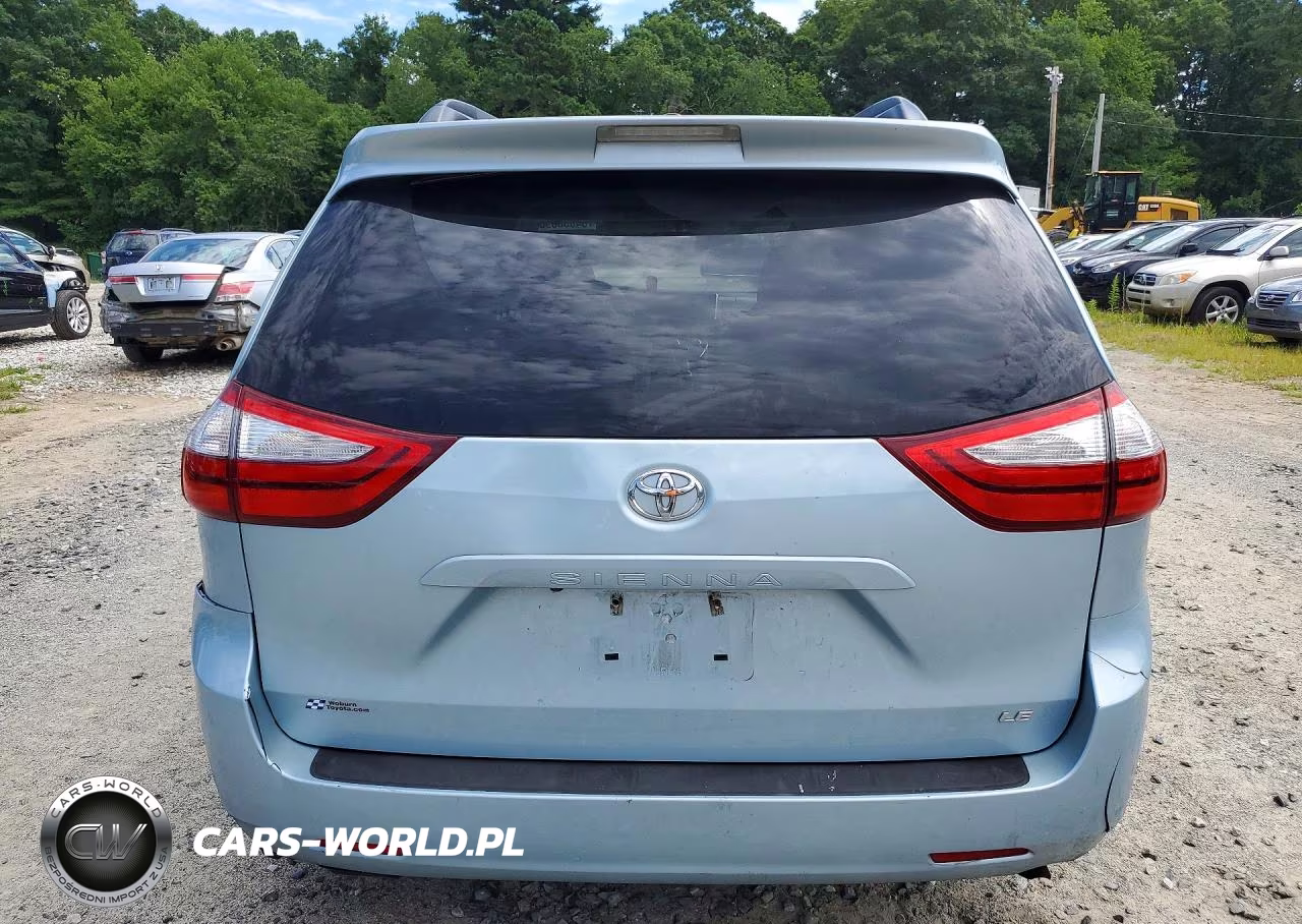 2015 Toyota Sienna Le VIN:5TDKK3DC3FS536889 - 6