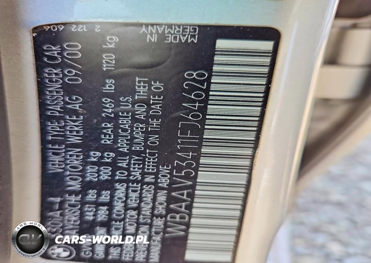 2001 BMW 330 I VIN:WBAAV53411FJ64628 - 12