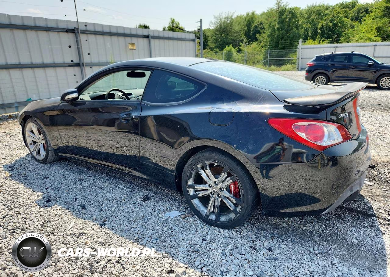 2011 Hyundai Genesis Coupe 3.8L Track VIN:KMHHU6KH8BU054960 - 2