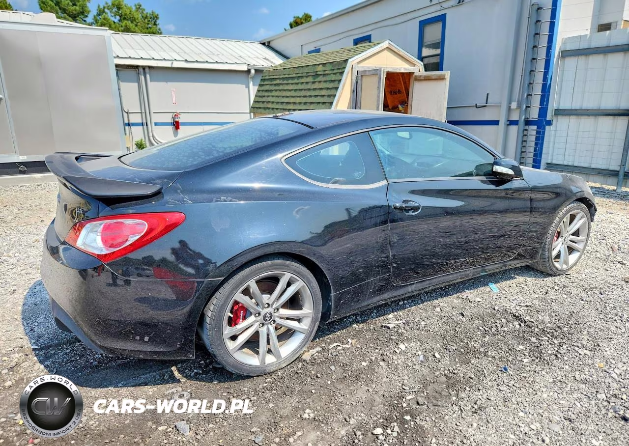 2011 Hyundai Genesis Coupe 3.8L Track VIN:KMHHU6KH8BU054960 - 3