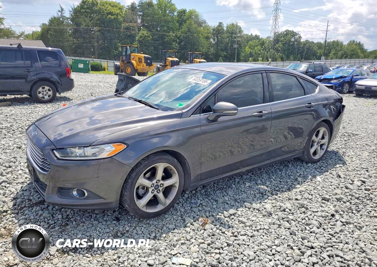 2016 Ford Fusion Se VIN:3FA6P0HD0GR319489 - 1