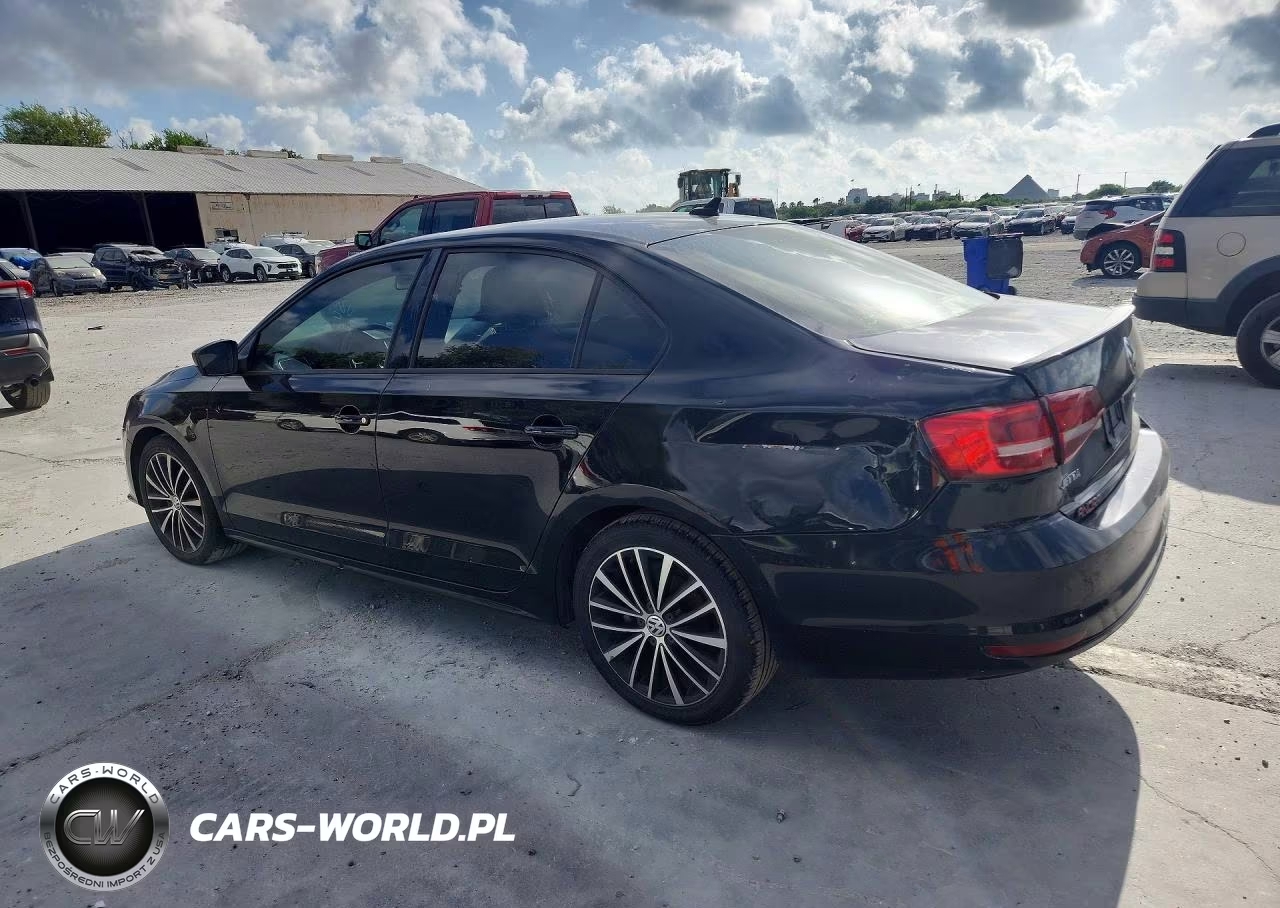 2016 Volkswagen Jetta Sport VIN:3VWD17AJ1GM414231 - 2