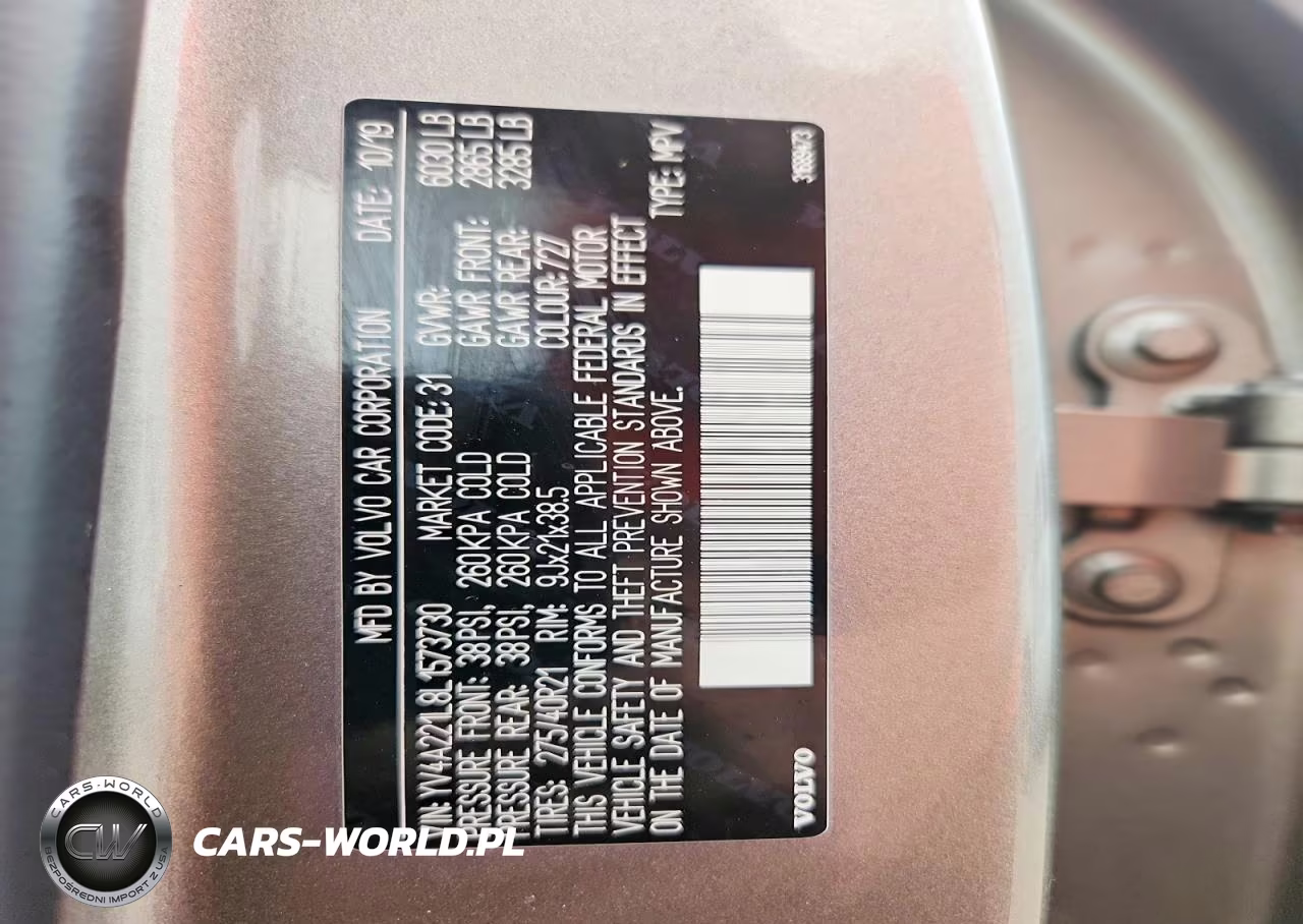 2020 Volvo Xc90 T6 Inscription VIN:YV4A221L8L1573730 - 13