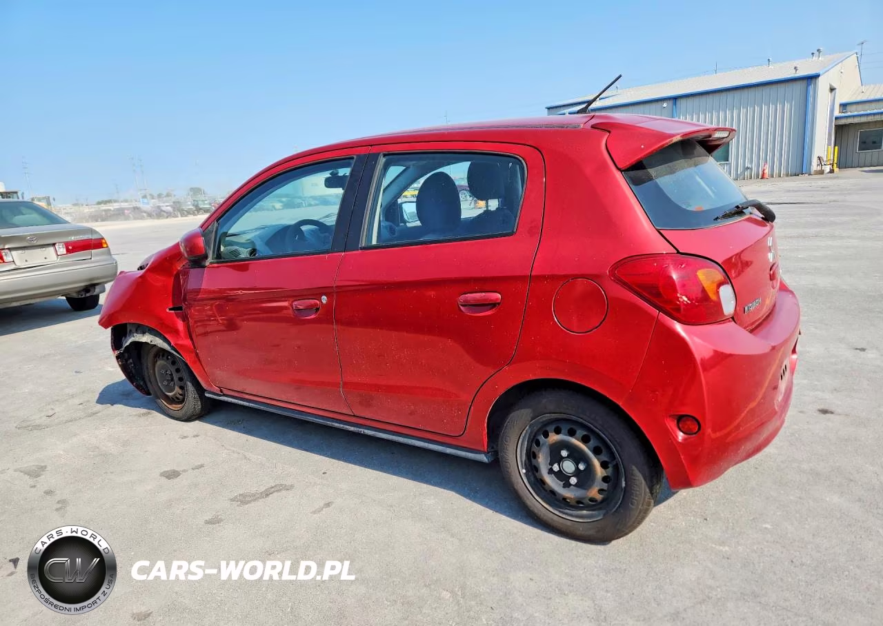 2015 Mitsubishi Mirage De VIN:ML32A3HJ7FH048662 - 2
