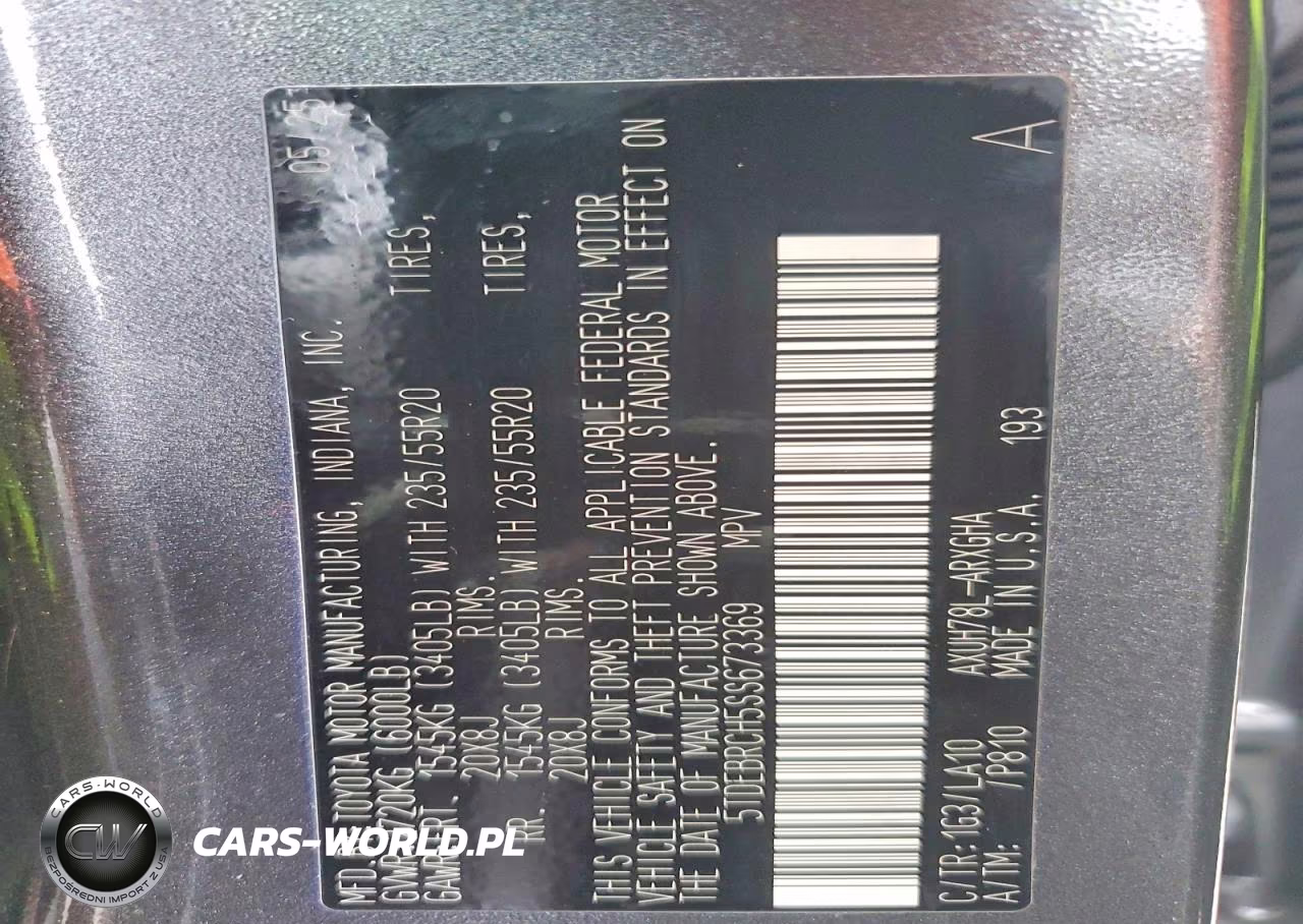 2025 Toyota Highlander Hybrid Platinum VIN:5TDEBRCH5SS673369 - 13