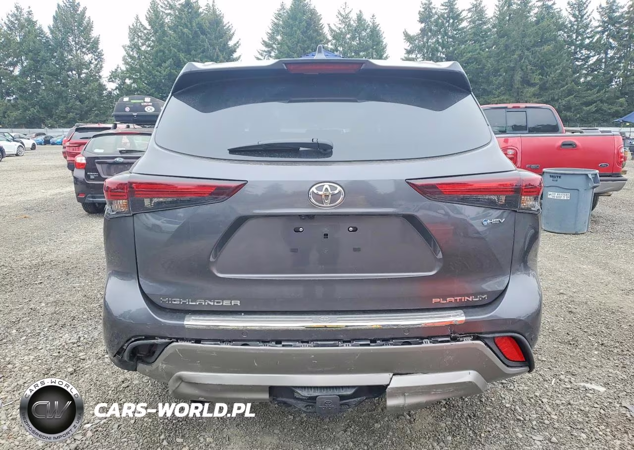 2025 Toyota Highlander Hybrid Platinum VIN:5TDEBRCH5SS673369 - 6