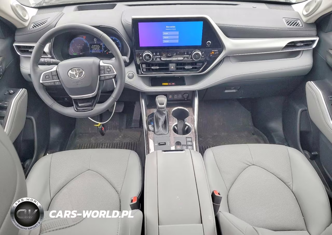 2025 Toyota Highlander Hybrid Platinum VIN:5TDEBRCH5SS673369 - 8