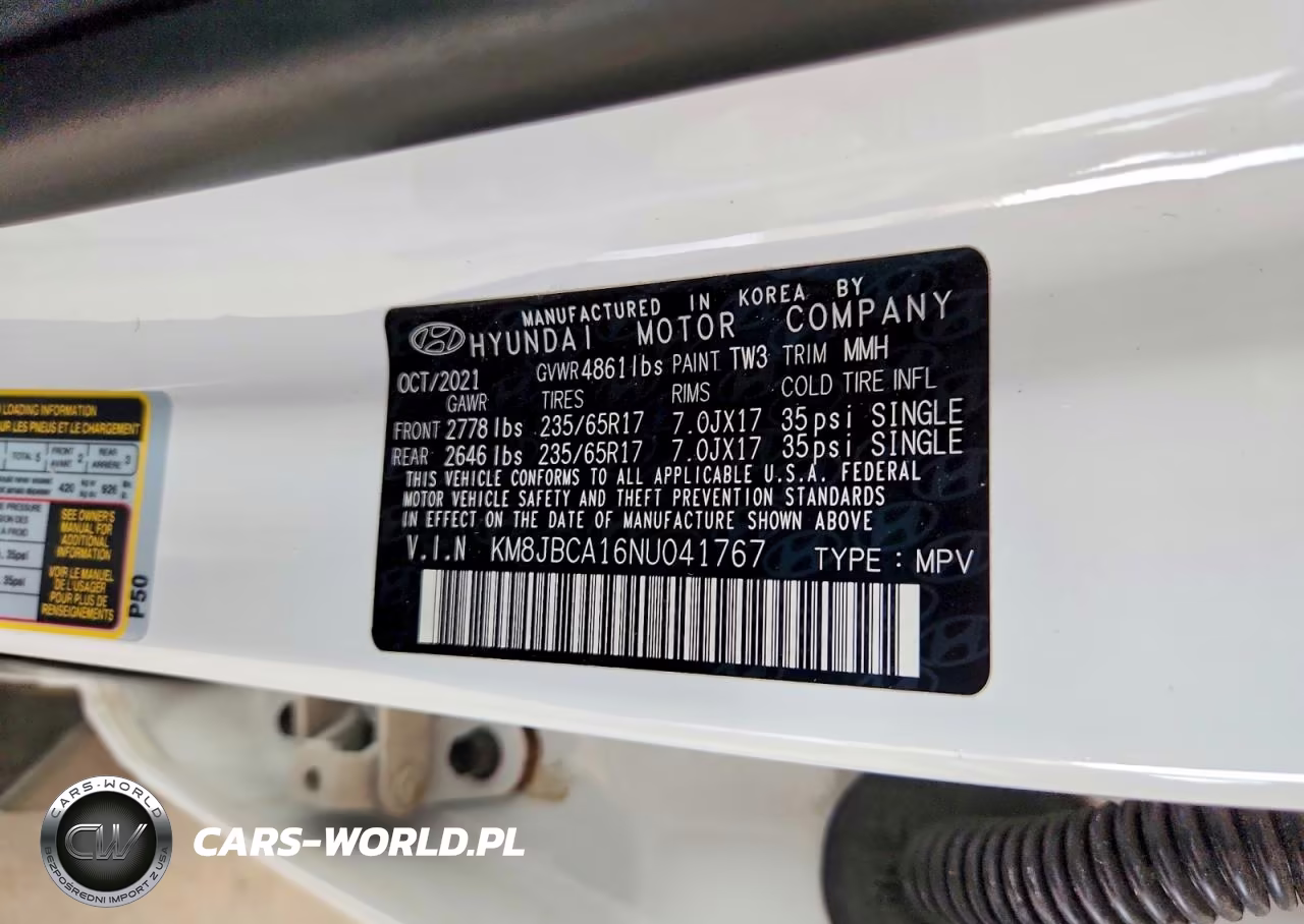 2022 Hyundai Tucson Blue VIN:KM8JBCA16NU041767 - 13