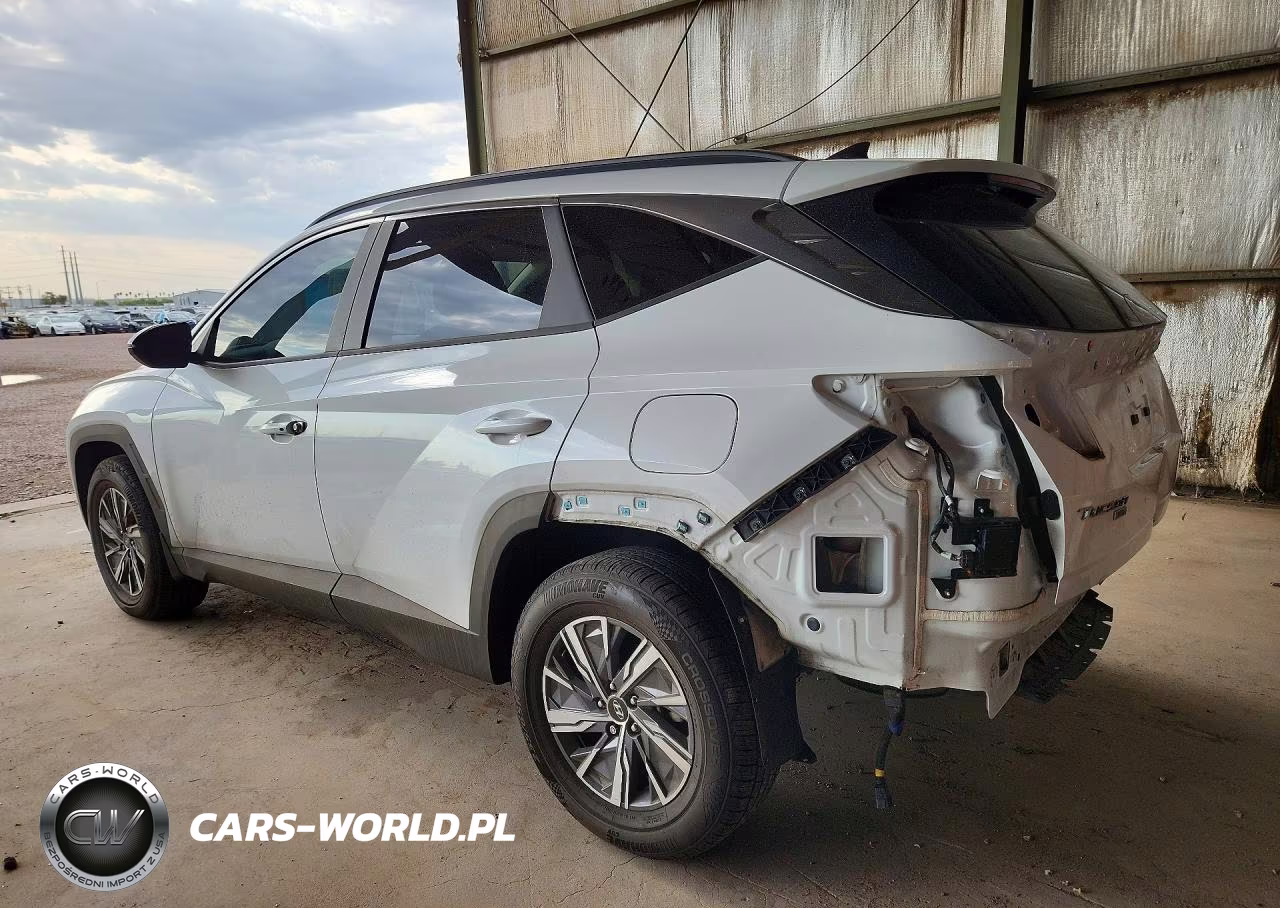 2022 Hyundai Tucson Blue VIN:KM8JBCA16NU041767 - 2