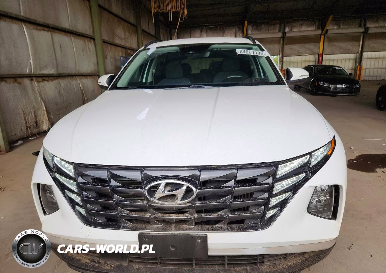 2022 Hyundai Tucson Blue VIN:KM8JBCA16NU041767 - 5