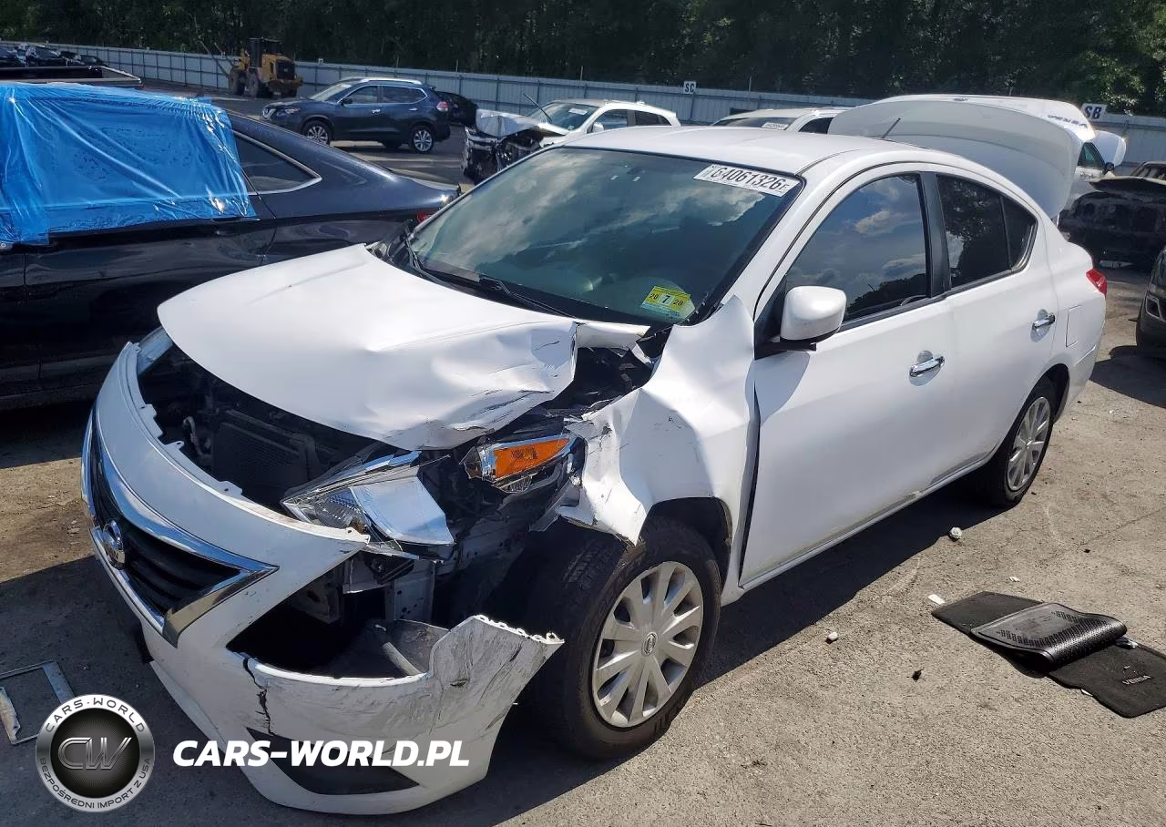 2018 Nissan Versa Sv VIN:3N1CN7AP0JL879073 - 1