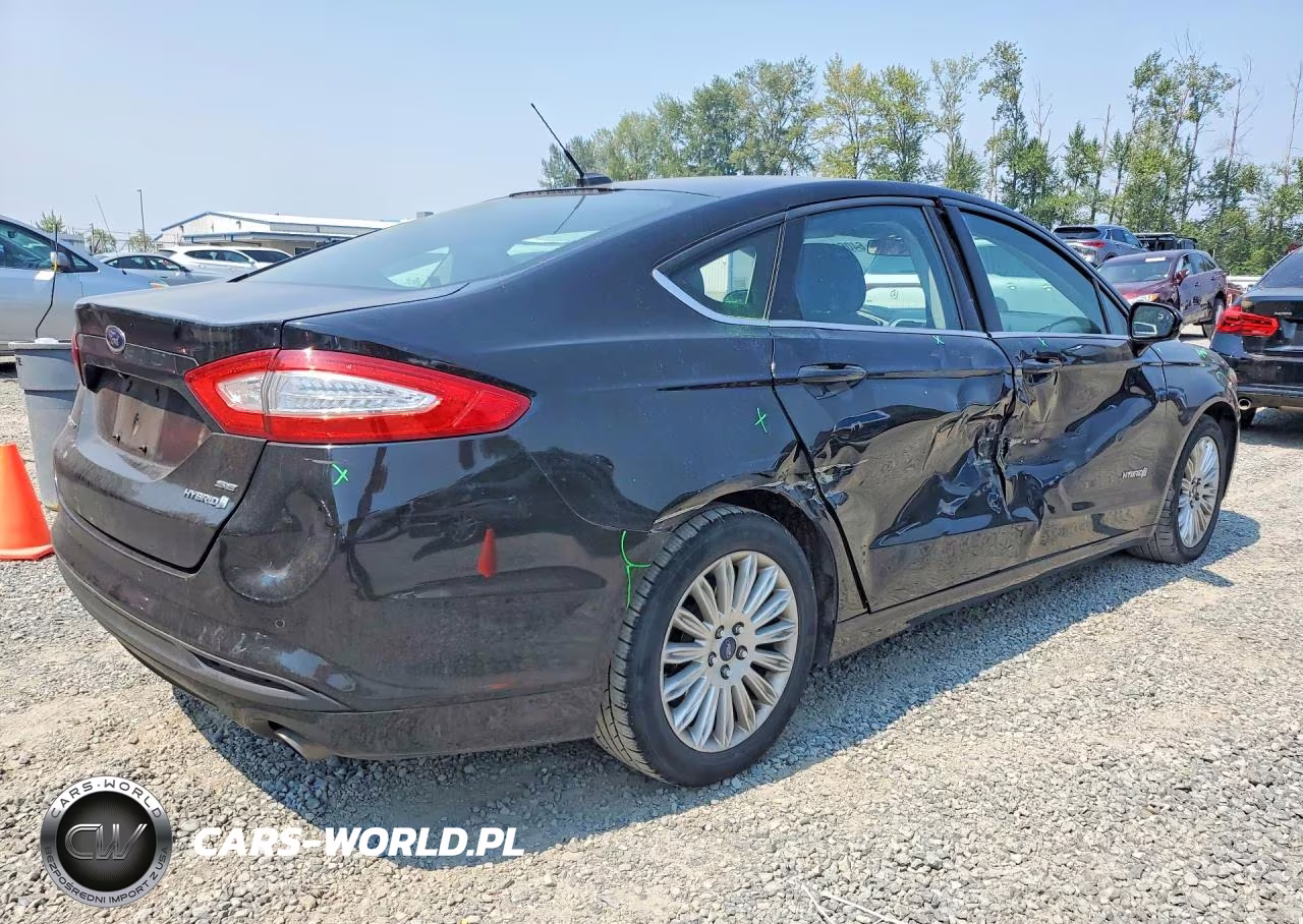 2016 Ford Fusion Se Hybrid VIN:3FA6P0LUXGR343158 - 3
