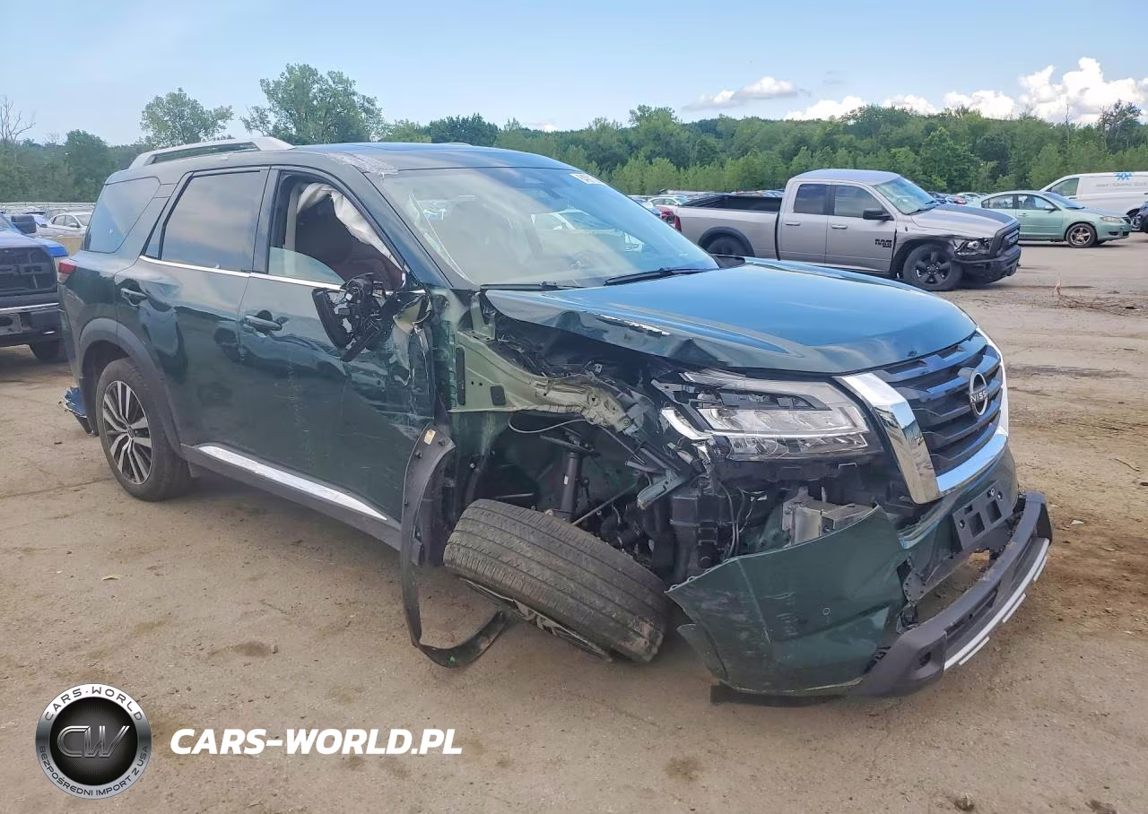 2024 Nissan Pathfinder Platinum VIN:5N1DR3DJ0RC301984 - 4