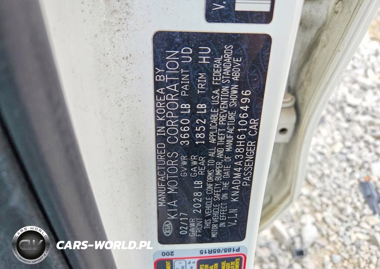 2017 Kia Rio Lx VIN:KNADM4A38H6106496 - 12