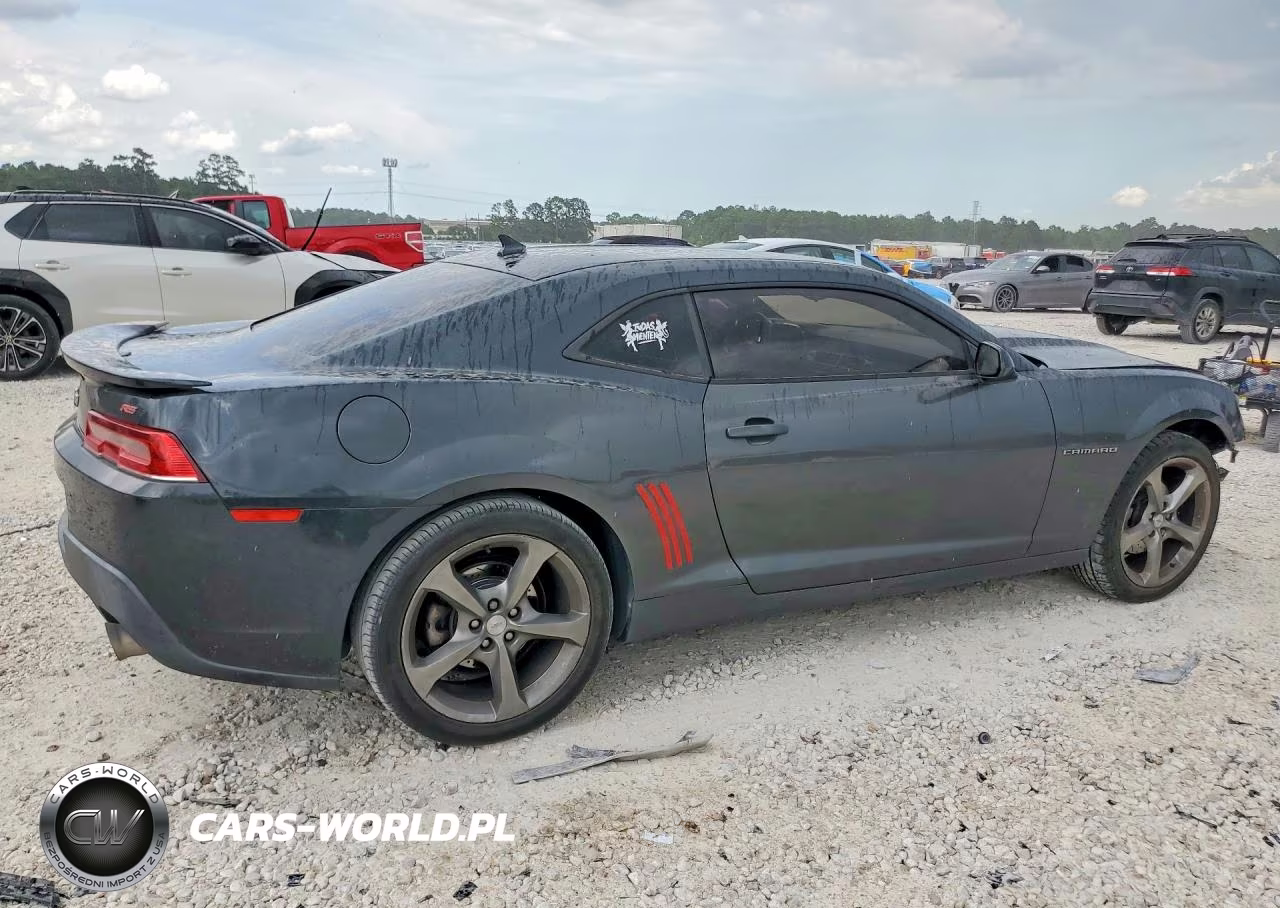 2014 Chevrolet Camaro Lt VIN:2G1FB1E33E9320366 - 3