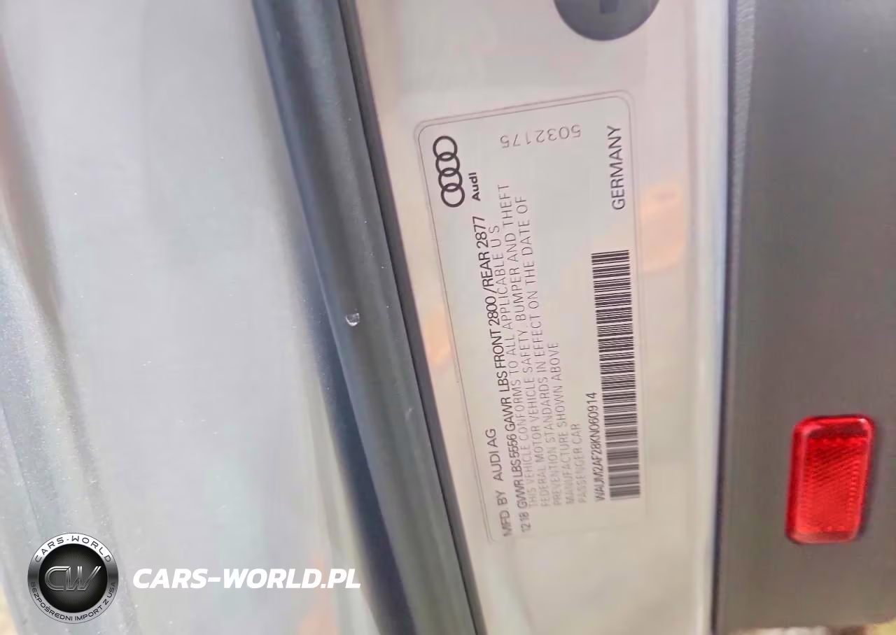 2019 Audi A6 Prestige VIN:WAUM2AF28KN060914 - 12