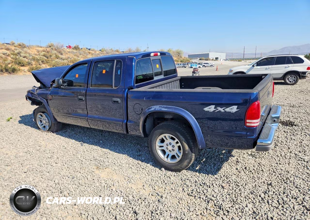 2003 Dodge Dakota Quad Slt VIN:1D7HG48NX3S346979 - 2