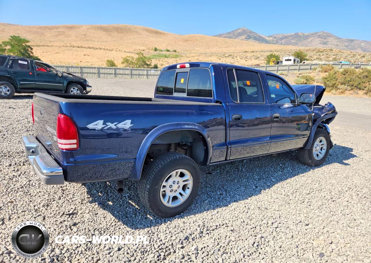 2003 Dodge Dakota Quad Slt VIN:1D7HG48NX3S346979 - 3