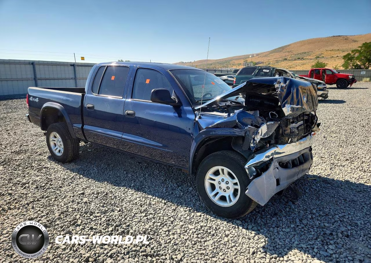 2003 Dodge Dakota Quad Slt VIN:1D7HG48NX3S346979 - 4