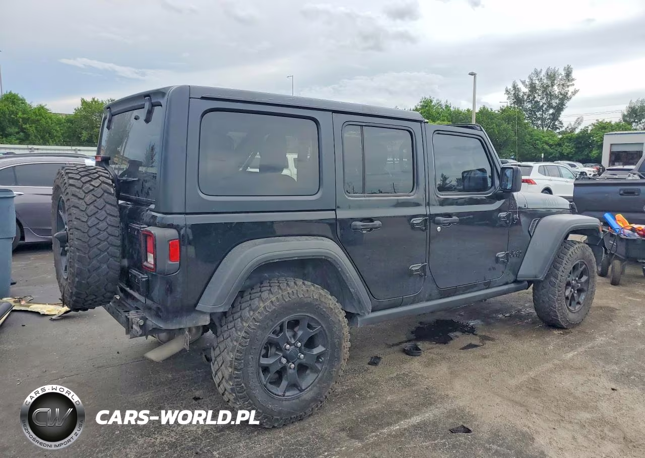 2021 Jeep Wrangler Unlimited Sport VIN:1C4HJXDN3MW573766 - 3