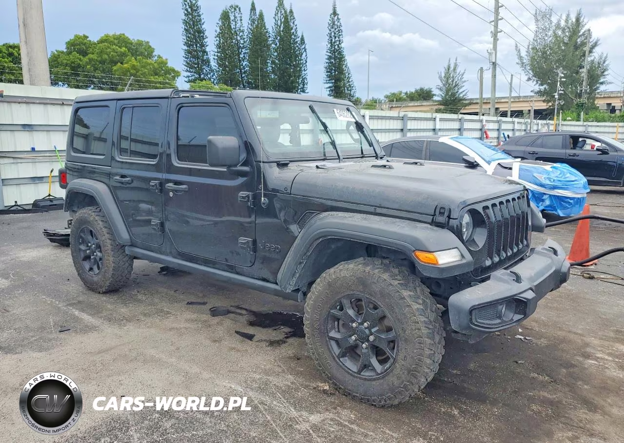 2021 Jeep Wrangler Unlimited Sport VIN:1C4HJXDN3MW573766 - 4