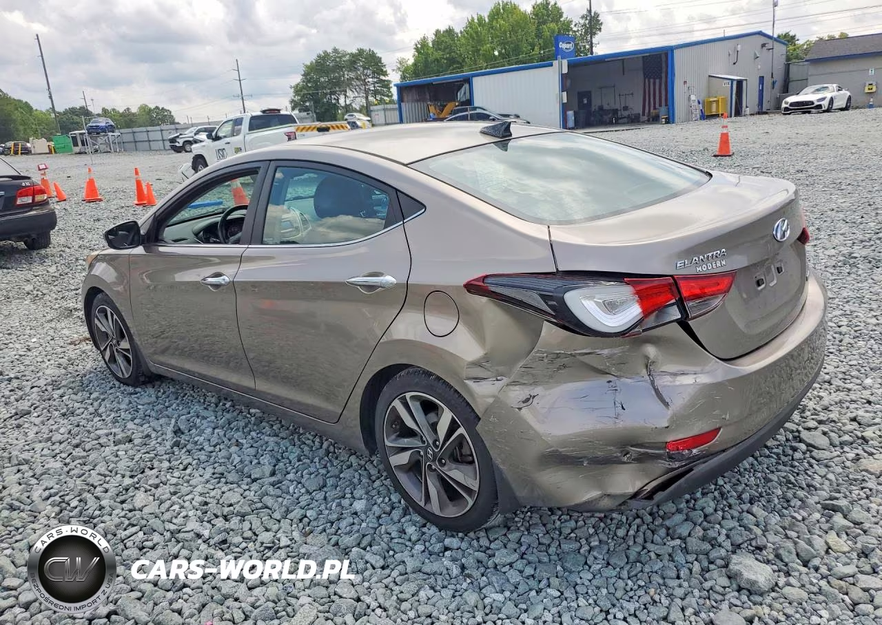 2015 Hyundai Elantra Limited VIN:5NPDH4AE2FH610702 - 2