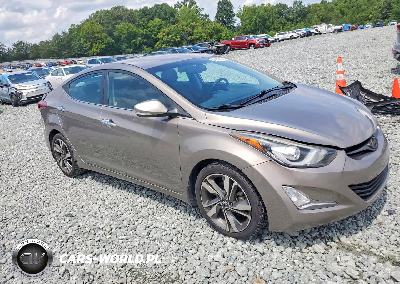 2015 Hyundai Elantra Limited VIN:5NPDH4AE2FH610702 - 4