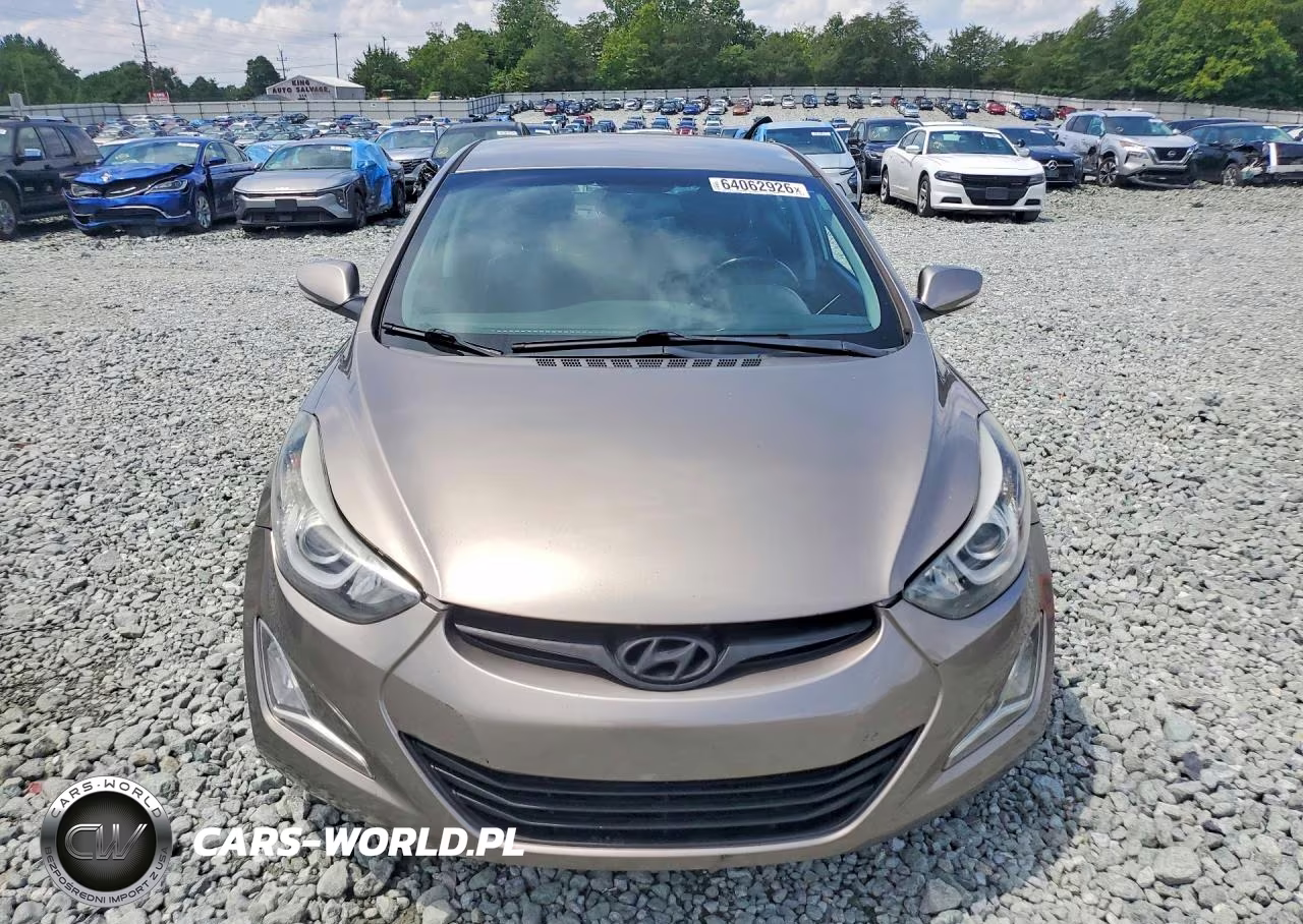 2015 Hyundai Elantra Limited VIN:5NPDH4AE2FH610702 - 5