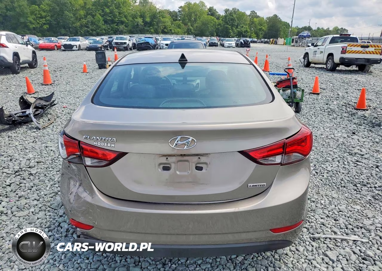 2015 Hyundai Elantra Limited VIN:5NPDH4AE2FH610702 - 6