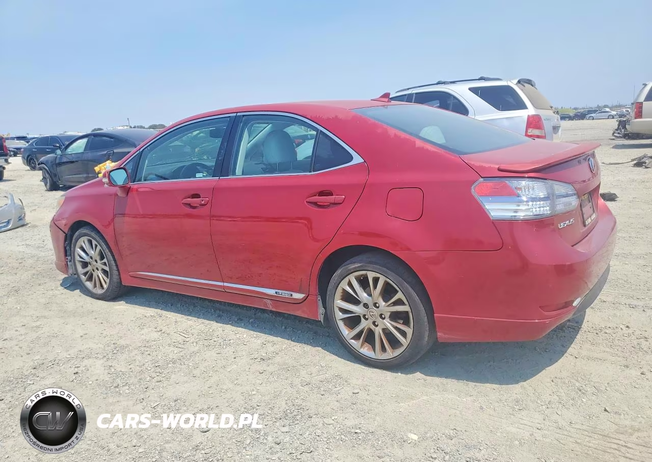 2010 Lexus Hs 250H VIN:JTHBB1BA6A2022359 - 2
